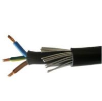 3 Core 2.5mm SWA Cable (Blue- Brown- Green/Yellow) 1 Metre