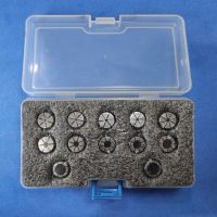 ER 16 10PCS collet set 1/4, 1/8 inch + 3-10 mm plastic box GRADE AA - IN - 84661020