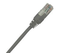 Lead CCS Cat 5E UTP Booted 5.0m Grey