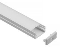 Noxion LED Strip Alu profile 1M/PCB width 12mm | surface mounting