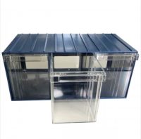 Plastic Drawer 36 Box 204d x 370w x 160h Blue 120-3