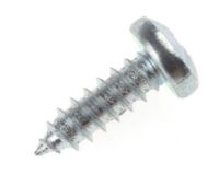 RS PRO Bright Zinc Plated Steel Pan Head Self Tapping Screw- N°8 x 3/4in Long 19mm Long- 100 units