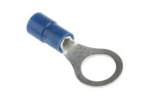 RS PRO Insulated Ring Terminal- M8 Stud Size- 1.5mm² to 2.5mm² Wire Size- Blue