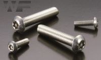 Security Pin Torx Button Screw M4 x 6mm in A2 Stainless