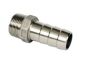 112 bspt x 112 hosetail stainless steel