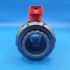 40mm double union pvc ball valve epdm orings