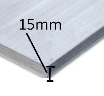 alu c250 15mm aluminium sheet
