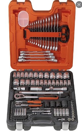 bahco s106 106 piece metric 14 and 12 drive socket set