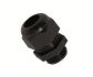 cable gland nylon 20mm black long thread pack of 10
