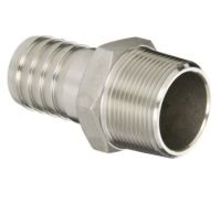 G1 1/2` Hose Barb 316 Stainless Steel Adapter