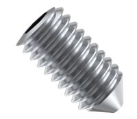 Grub Screws - M8 X 10mm Cone Point Set (DIN 914 / ISO 4027) - Stainless Steel (A2)