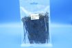 inox cable tie black 25 x 100mm pack 1000
