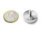 pot magnet with threaded stud 20 mm holds approx 12 kgthread m4 cn 8505 1100
