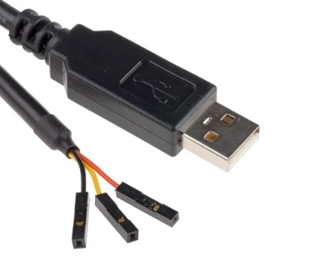 programming port for plasma card ftdi chip 1m usb to uart cable in black