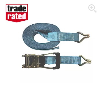 ratchet strap with hooks 8m x 50mm