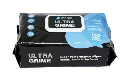 uniwipe ultra grime wipes pack of 100 5900