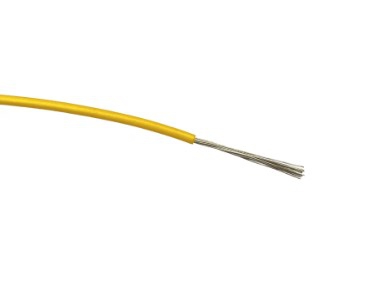 yellow 05 mm equipment wire 20 awg 1602 mm 100m pvc insulation